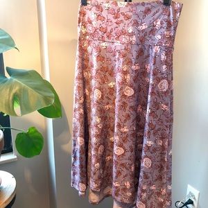 LuLaRoe azure skirt